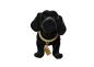 Preview: WA-DA-02-Black, Wackeldackel Black Satin