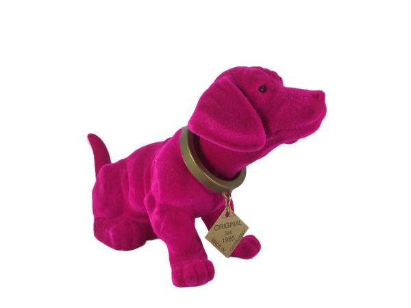 Wackeldackel Pink beflockt