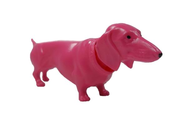 Nodding Dachshound Pink